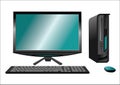 Desktop computer Royalty Free Stock Photo