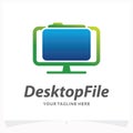 Desktop File Logo Design Template