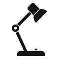 Desktop lamp icon, simple style Royalty Free Stock Photo