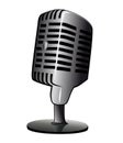 Desktop Microphone Royalty Free Stock Photo