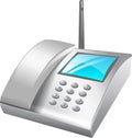 Desktop telephone Royalty Free Stock Photo