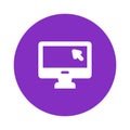 Desktop Vector icon which can easily modify or edit