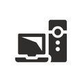 Desktop workstation icon