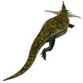 Desmatosuchus Dinosaur Tail Royalty Free Stock Photo