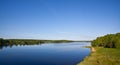 Desna river landscape Royalty Free Stock Photo