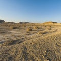 Desolate infinity in Israel Royalty Free Stock Photo