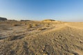 Desolate infinity in Israel Royalty Free Stock Photo