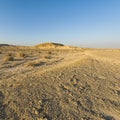 Desolate infinity in Israel Royalty Free Stock Photo