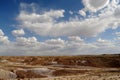 Desolate Landscape Petrified Forest Arizona