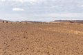 Desolate stone desert in Sahara