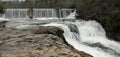 DeSoto Falls in Alabama Royalty Free Stock Photo