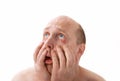 Despair hopelessness desperate man Royalty Free Stock Photo