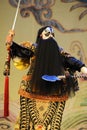 Desperate fighter-Beijing Opera: Farewell to my concubine Royalty Free Stock Photo