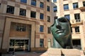 Columbus Courtyard in Canary Wharf London has Igor Mitoraj and Barratt artworks