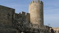 Despot`s Gate in the walls of Belgrade Fortress Kalemegdan close to Despot Tower