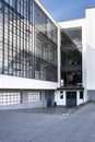 Bauhaus art school iconic building in Dessau, Germany