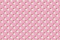 dessert anna pavlova pattern print pink background