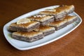 Dessert baklava Royalty Free Stock Photo