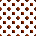 Dessert biscuit pattern seamless vector