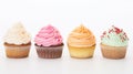 dessert buttercream cupcake food Royalty Free Stock Photo