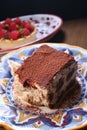 dessert cake tiramisu pudding layer dust