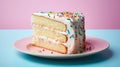 dessert confetti cake food