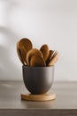 Wooden spoons and wood forks