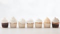 dessert frosted cupcake food Royalty Free Stock Photo