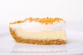 Dessert - Graham Custard Pie Royalty Free Stock Photo