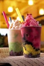 Dessert ice kacang [ABC] Royalty Free Stock Photo