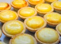 Dessert Japanese egg tarts sweet custard pie.