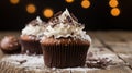 dessert sugar cupcake food Royalty Free Stock Photo