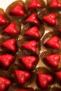 Dessert sweet hearts Royalty Free Stock Photo