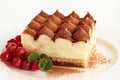 Dessert tiramisu. Royalty Free Stock Photo