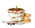 Dessert tiramisu Royalty Free Stock Photo