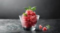 dessert watermelon granita