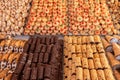 Desserts of maltese cookie rolls at market, bakery st