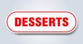 desserts sticker.