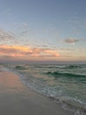 Destin, Florida pastel sunset over the Gulf of Mexico