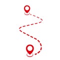 Destination, destination path icon, location icon, location icon path