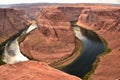 The Horseshoe Bend destination for traveling in USA Royalty Free Stock Photo