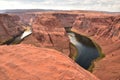 The Horseshoe Bend destination for traveling in USA Royalty Free Stock Photo