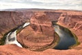 The Horseshoe Bend destination for traveling in USA Royalty Free Stock Photo