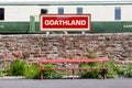A Destination Sign for Goathland Station, England