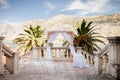Destination wedding arch Royalty Free Stock Photo