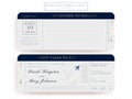 Destination Wedding Pass Vector Royalty Free Stock Photo