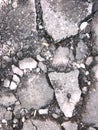 Destroy asphalt Abstracting background or banner Textures