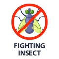 Destroy flying insects. catch dung flies.