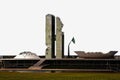 Destroyed Brasilia | Congress building of the Brazilian in ruins