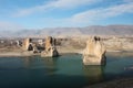 Destroyed bridge on the river Tigris Royalty Free Stock Photo